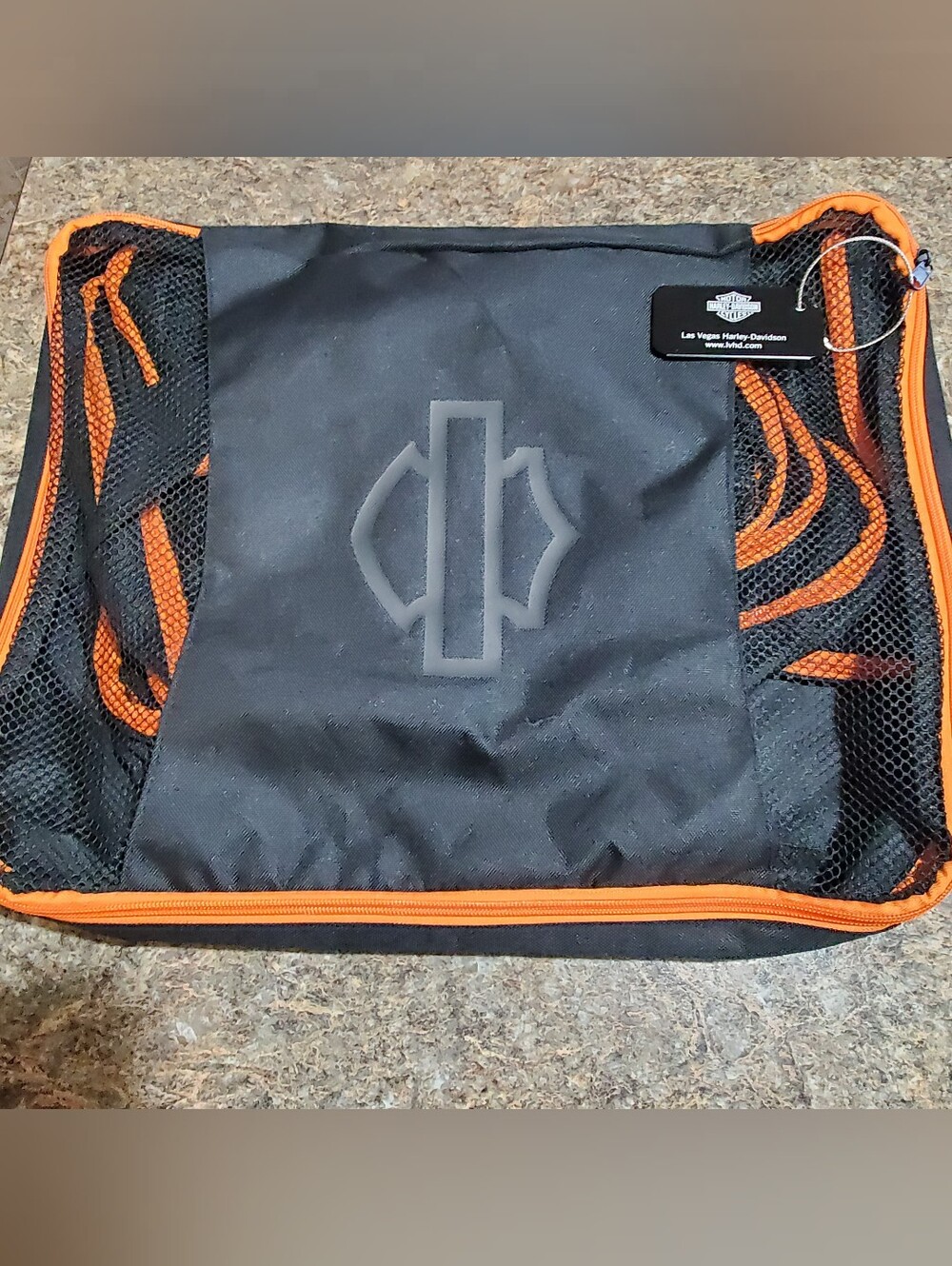HARLEY DAVIDSON PACKING CUBES. MESH. NWOT. 6 PIECE. TRAVEL.